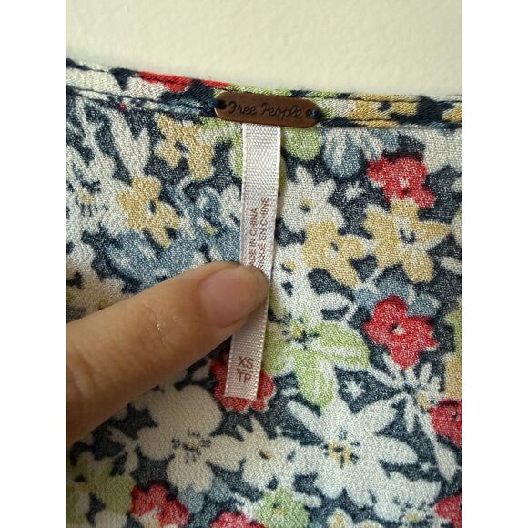 Free People Ruffle your Feathers Jumpsuit XS - Picture 5 of 6